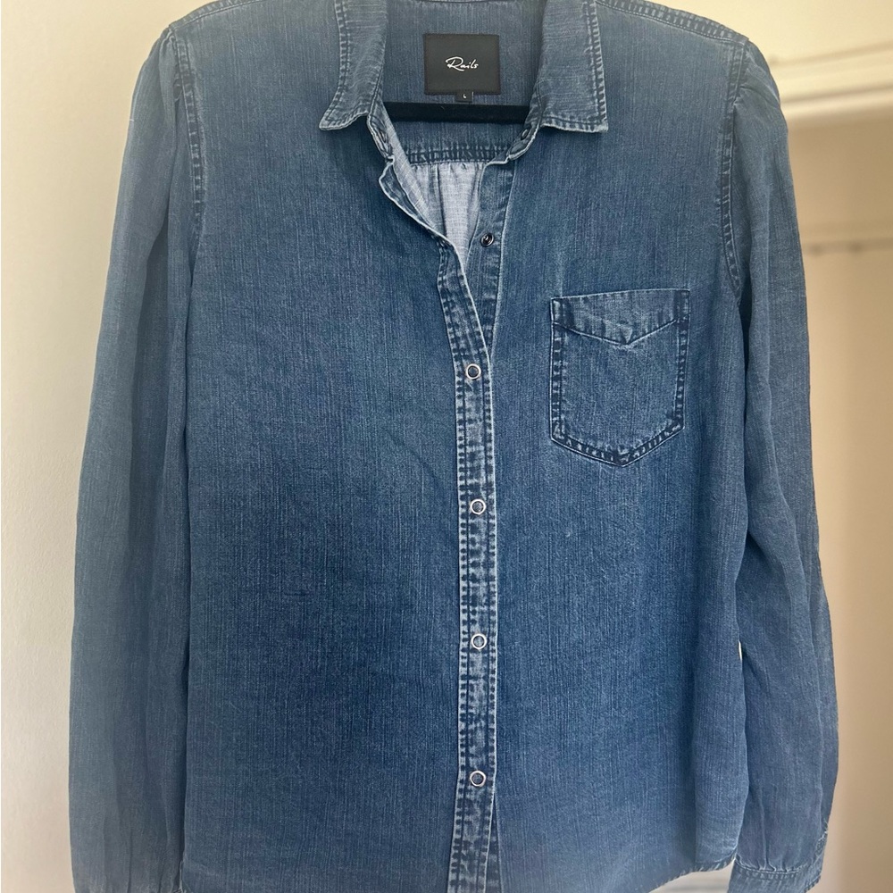 RAILS denim shirt